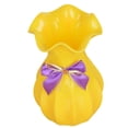 thumbnail image 2 of Flower Vase Shatterproof Desktop Decor Mini Lotus Leaf Mouth Imitation Ceramic Vase for Home, 2 of 9