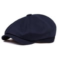 thumbnail image 1 of Four Seasons British Retro Octagonal Cap Big Head Circumference Leisure Men And Women Beret, 1 of 4