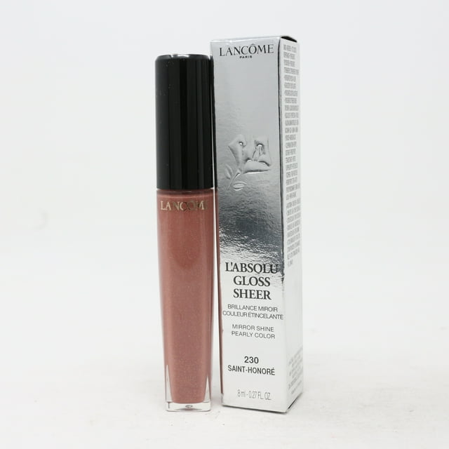Lancome L'absolu Gloss Sheer 230 Saint Honore (Sheer) 0.27oz/8ml New With Box