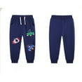 thumbnail image 4 of Bellafa Toddler Boy Sports Pants Casual Cotton Sweatpants Dinosaur Graphic Kids Active Jogger Pants For 2-7T Child, 4 of 8