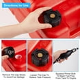 thumbnail image 5 of Boat Gas Tank Kit 6 Gallon - Portable Plastic Outboard Marine Boat Fuel Tank with Fill Hose, 5 of 7