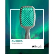 FHI Heat® UNbrush Detangling Brush, Pain-Free Brushing, All Wet or Dry Hair Types - Teal, 8in