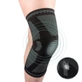 thumbnail image 1 of elástica para de compresión antideslizante Soporte Negro L shamjiam Rodillera deportiva, 1 of 9