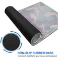 thumbnail image 6 of Purple Mountain Type Waves&nbsp;desk Mouse Padwaterproofno Slip&nbsp;for Office Home Work GamingmousematRubber Base Mousepad with Stitched Edges 31.5x11.8inches, 6 of 7