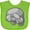 Apple Green, variant on Inktastic Cute Manatee Family Boys or Girls Baby Bib