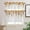 Autumnyku9788, variant on Peony Flower Curtain Valance, Abstract Floral Print Vintage Farmhouse Decoration Short Rod Pocket Window Treatment for Living Room, Bedroom, Kitchen, Bathroom, 1 Panel, 54" W x 18" L