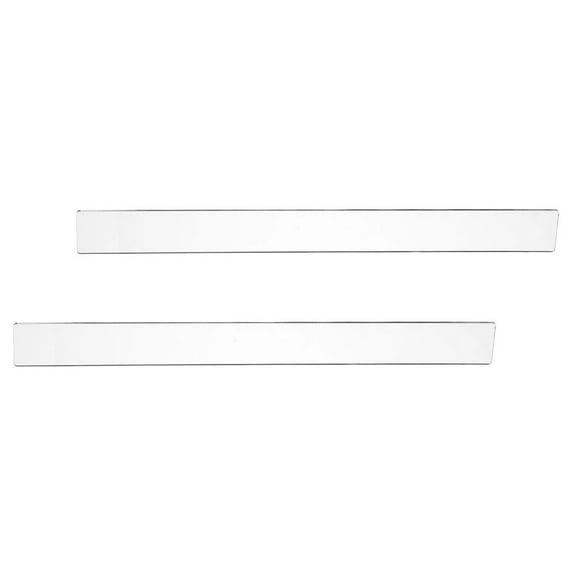 CHICHUMID 2Pcs Transparent Measuring Ruler for Baking and Cooking in 11.59X1.18X0.08in