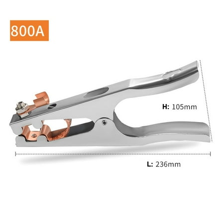

Premium Welding Ground Clamp - Compatible With Mig Mma Tig Arc Welder Reliable