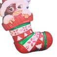 thumbnail image 5 of Adorno colgante para árbol de Navidad con forma de sombrero de Papá Noel de Gremlins, adorno acrílico para cachorro, regalo de Navidad, suministros festivos para fiestas, 5 of 5