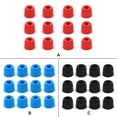 thumbnail image 3 of bedienty 6 Paires de Coussinets d'Oreille Eaps Portables Embouts de Poche Réutilisables Bouchons d'Oreille de Remplacement Fournitures pour Casque Bleu 1Ensemble, 3 of 6