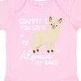 thumbnail image 4 of Inktastic Grammy's You Say Alpaca My Bags Boys or Girls Baby Bodysuit, 4 of 5