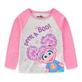 thumbnail image 2 of Sesame Street Abby Cadabby Long Sleeve Shirt and French Terry Pants Set (Girls), 2 Piece Set, Sizes 12M-4, 2 of 8