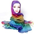 thumbnail image 4 of Fimkaul Womens Scarf Fashion Silk Satin Summer Winter Fall Shawl Wraps Scarfs, 4 of 4