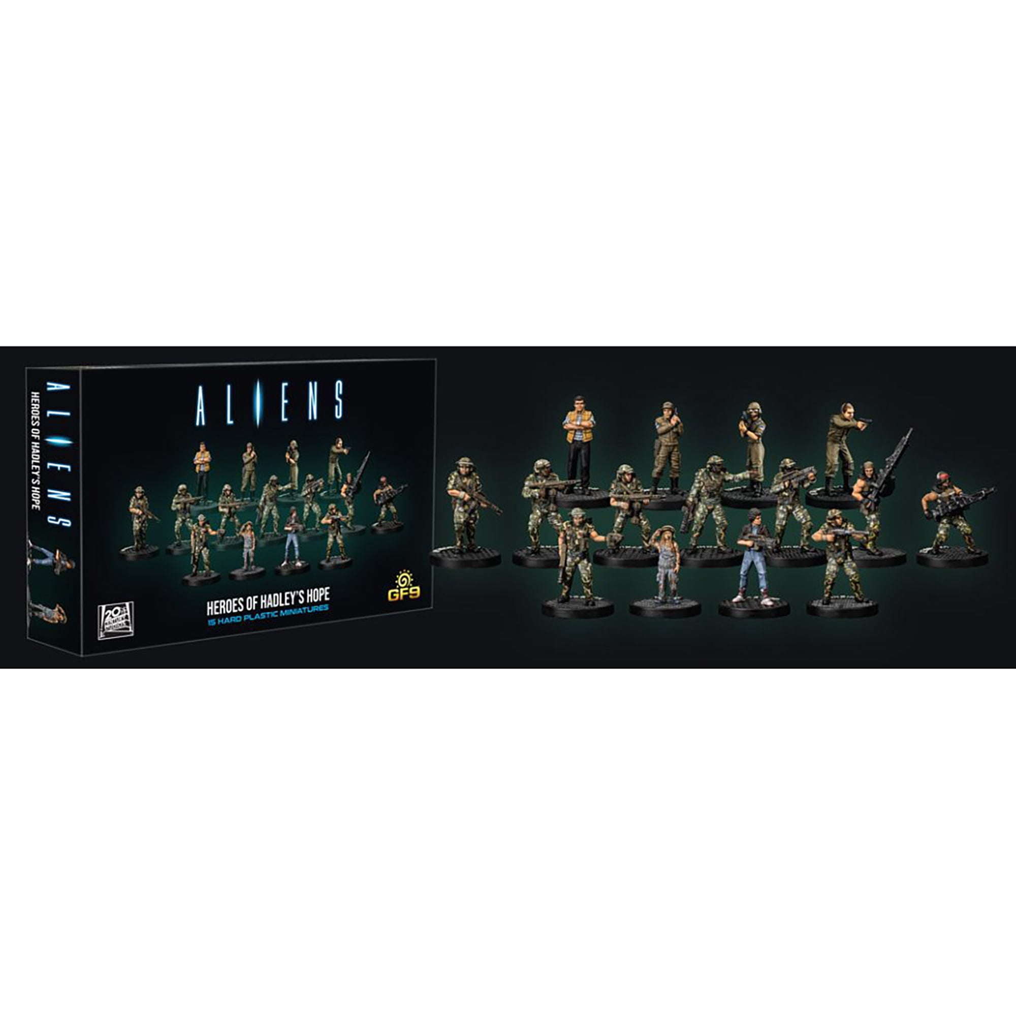 Gale Force Nine – Aliens: Héroes De Hadley's Hope (15 Miniaturas 30 Mm)
