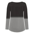 thumbnail image 7 of Fesfesfes Sweatshirt for Women Casual Tops Hide Belly Long Sleeve T-Shirts Cute Flowy Tunic Blouses Under $10, 7 of 7