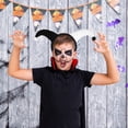 thumbnail image 6 of Clown Headband, Halloween Headband Funny Jester Headband Bopper Headband Hairband Carnival Costume, 6 of 7