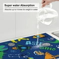 thumbnail image 6 of Easygdp Dinosaur In Space Microfiber Absorbent Dish Drying Pad,Kitchen Drying Mat,Can Be Hung, Strong Water Absorption Capacity,Quick Drying, 6 of 9