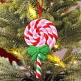 thumbnail image 4 of Adornos navideños de caramelos, piruletas, decoración navideña, dulces colgantes, manualidades para coronas navideñas, suministros para fiestas de árboles de Navidad, 4 of 5