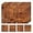 Honey Oak, variant on Heat resistant cork placemat, cork backed hard placemat. Different colors to choose from