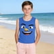 thumbnail image 4 of Niños Pequeños Camisola sin Mangas Gradiente Impresión Tela Suave para Niños 3-15 Años, Desgaste Casual, Pageant, Fiesta, Fotografía, Hogar Y Ocasiones de Vacaciones, 4 of 6