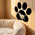 thumbnail image 3 of CaiYueKe Black Cat And Dog Paw Print Wall Sticker Removable Vinyl Decal For Home Decor Living Room Nursery Bedroom Pet Themed Waterproof Adhesive Art, 3 of 5