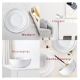 thumbnail image 6 of & Co. - Plain White Plates and Bowls Sets, Modern Dinnerware Set, Kitchen Dinnerware Sets, Indoor and Outdoor Plates, 12-Piece Kitchen Plates and Bowls Set, Dishwasher Safe, 6 of 7