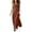 Orange Dress, variant on Women's Cowl Neck Sleeveless Maxi Dress Loose A Line Flowy Long Dress Lightweight Boho Style Sundress Beach Vacation Outfit Yellow