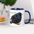 thumbnail image 4 of CafePress - European Starling Mug - 11 oz Ceramic Mug - Novelty Coffee Tea Cup, 4 of 6