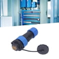thumbnail image 4 of Waterproof Wire Plug, High Temperature Resistant Aviation Power Connector  Insulation AC250V 5A IP68 Protection Copper Contacts  For Electronic Equipments 8 Pin,9 Pin,10 Pin,12, 4 of 8
