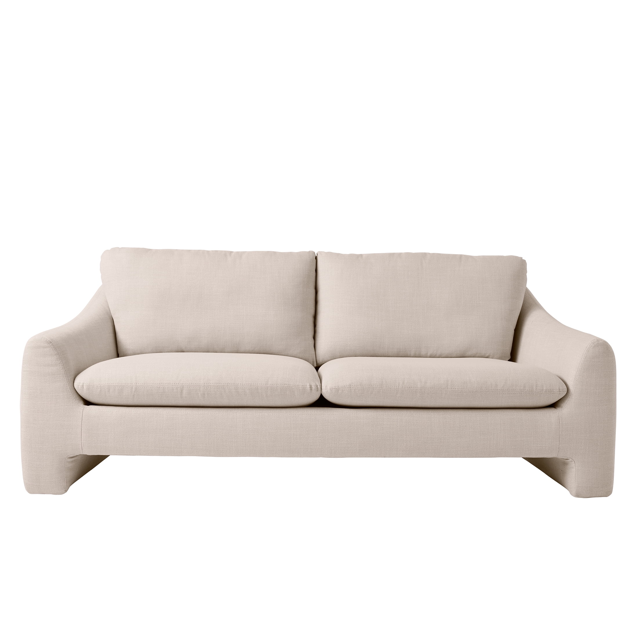 Better Homes & Gardens 83.86" Emerson Sofa, Cream