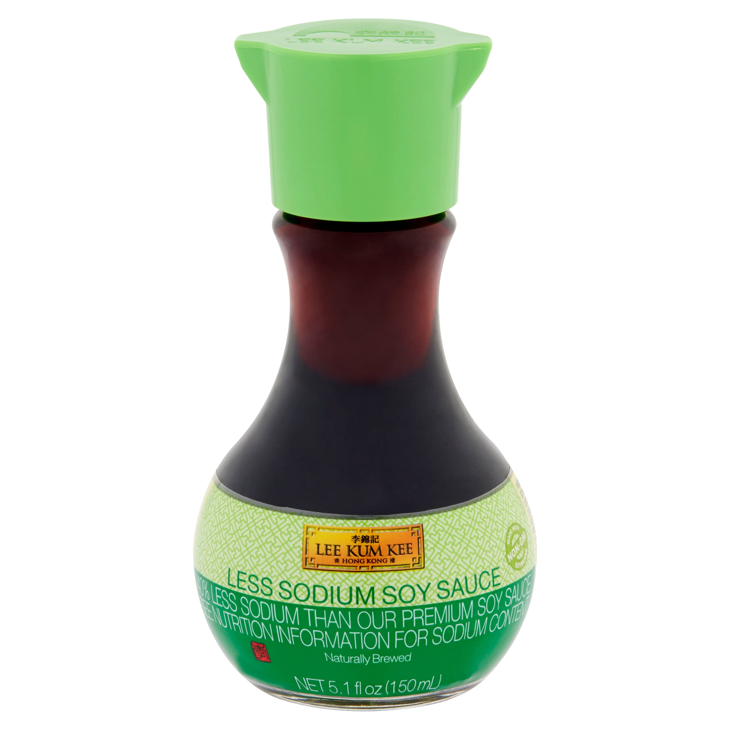 Lee Kum Kee Less Sodium Soy Sauce, 5.1 fl oz