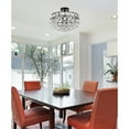 thumbnail image 2 of Savannah 16 inch flush mount in black, 2 of 8