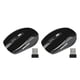 thumbnail image 3 of Methold Ratón óptico inalámbrico para computadora 6 botones Ratones para juegos Negro mate Negro mate 2piezas, 3 of 6