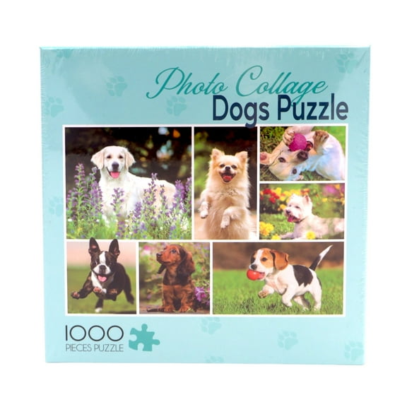 Dogs Photo Collage Jigsaw Puzzle 1000 Piece