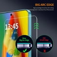 thumbnail image 4 of For Oppo Reno13 F 4G Oppo Reno13 F 5G 2Pcs Screen Protector ENKAY HAT PRINCE 9H Clear High Aluminum-, 4 of 5