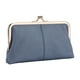 thumbnail image 2 of Cartera larga de piel ZJT250122027 | Cierre de clip de piel de vacuno | Diseño delgado de gran capacidad con bolsillo para teléfono, ranuras para tarjetas y compartimentos para billetes | Bolso d, 2 of 4