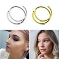 thumbnail image 4 of 4Pieces 8mm 20G Nostril Piercing Spiral Nose Ring for Single Piercing Jewelry, 4 of 12