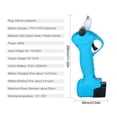 thumbnail image 4 of Portable Cordless Electric Pruning Shears Rechargeable Battery Powered Tree Branch Pruner Garden Clippers 25mm Cutting Diameter ,Easy to Use, 4 of 7