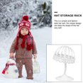 thumbnail image 3 of MasteelfCA 2pcs Creative Hat Storage Rack PE Hat Display Stand Mall Display Holder for Store, 3 of 8