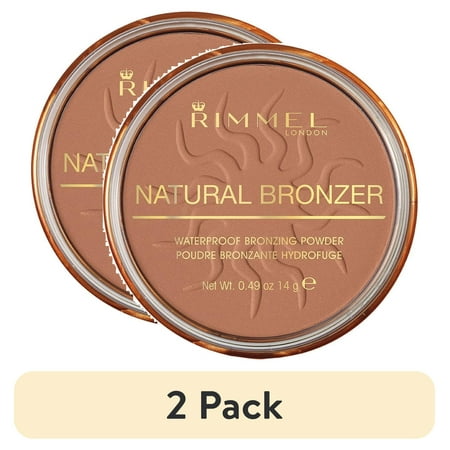 (2 pack) Rimmel Natural Bronzer Sun Bronze Lightweight Tanning Powder