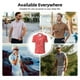 thumbnail image 5 of Fotbe Beef2 Camiseta Polo de Golf para Hombre con Estampado – Camisa Deportiva Transpirable con Cuello Abotonado-Medium, 5 of 6