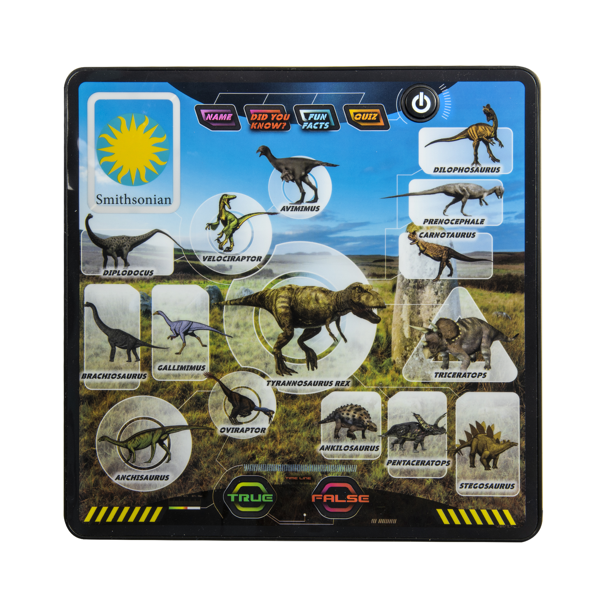 Kidz Delight Smithsonian Kids' Dino Toy Tablet- Learn about Dino's for Children Ages 3 Years and up - image 2 of 3