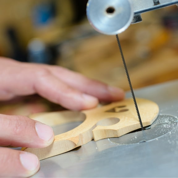 27Pcs Scroll Saw Blades 6-1/2inch High Carbon Steel Coping Saw Blades Set 15TPI 18TPI 24TPI Pin End Scroll Saw Blade Replacement Set Wood Cutting Saw Blades for Wood Plastic Leather