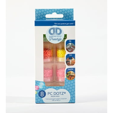 DIAMOND DOTZ® Freestyle DOTZ® Pack - Neon - 8 Cylinders