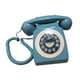 thumbnail image 5 of Teléfono fijo retro con rellamada Teléfono antiguo antiguo Teléfono antiguo vintage para el hogar Azul Sunnimix Teléfono fijo retro, 5 of 8