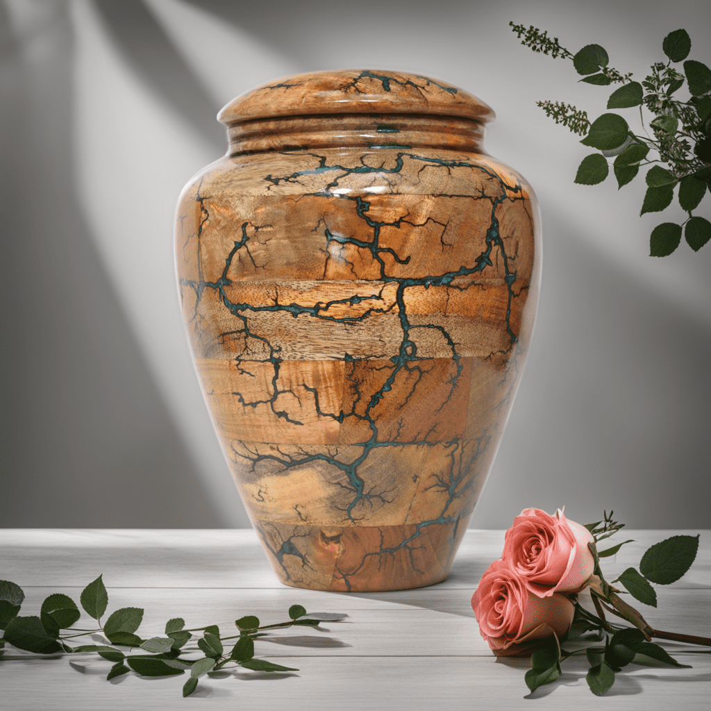 Wooden Urns for Human Ashes Adult Cremation Urns for Adult Ashes Funeral Urns Wooden Urn Box Wooden Pet Urn Wooden Memorial Urn for Ashes