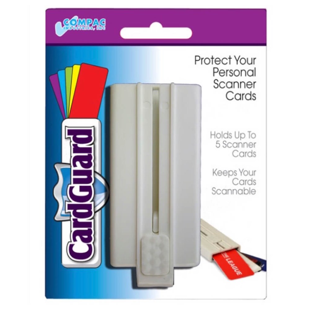 Card Guard Loyalty Card Holder Holds up to 5 Cards on Key Ring for Easy