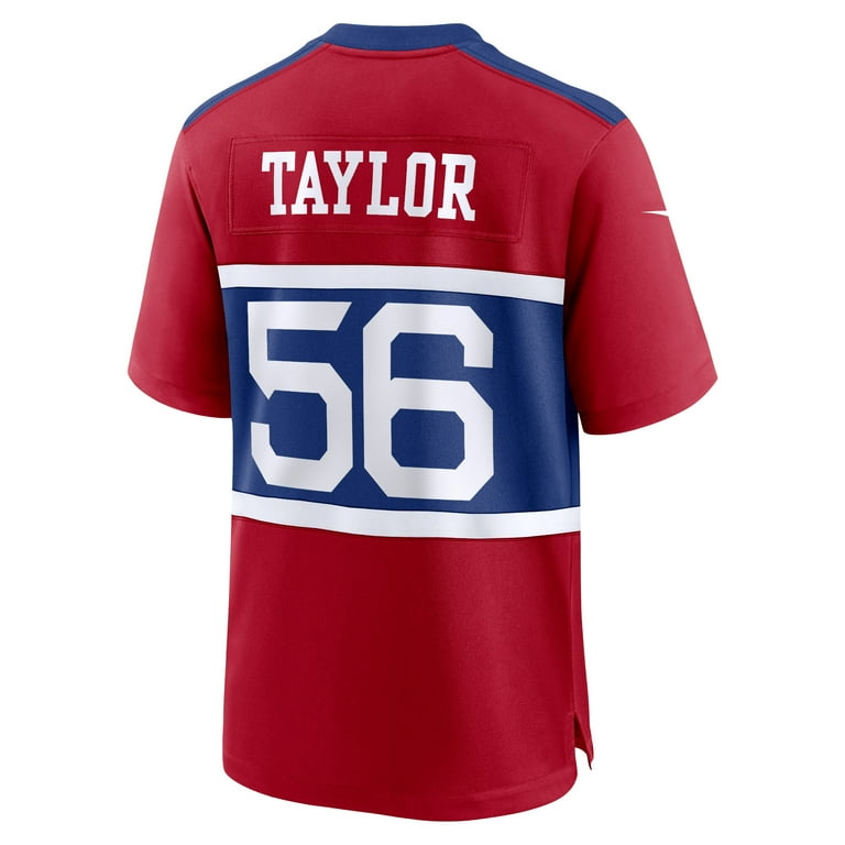 Men's Nike Lawrence Taylor Century Red New York Giants Alternate