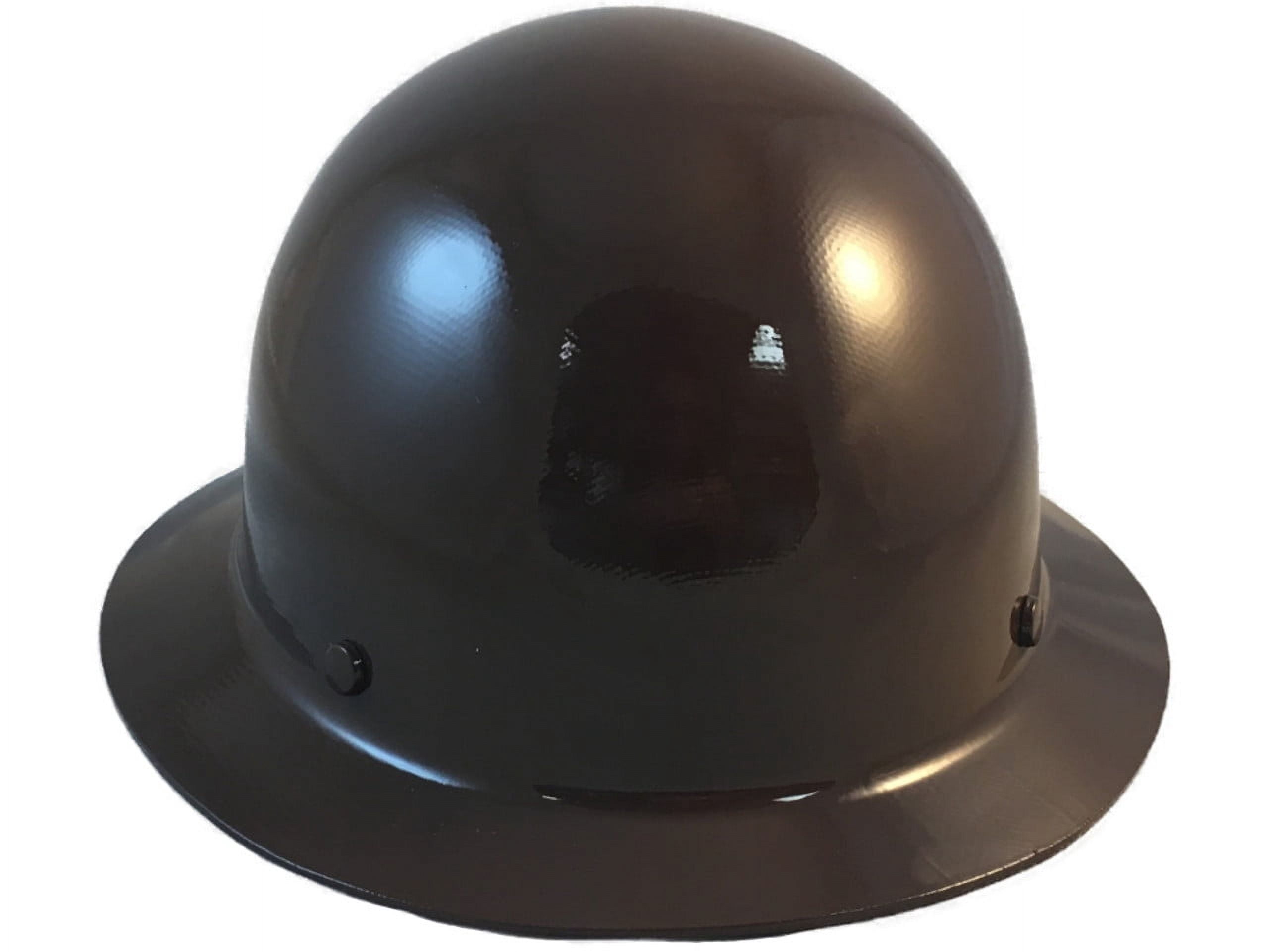 MSA Skullgard Full Brim Hard Hat with STAZ ON Suspension - Brown