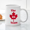 thumbnail image 3 of CafePress - The Eh Team Mug - 11 oz Ceramic Mug - Novelty Coffee Tea Cup, 3 of 4